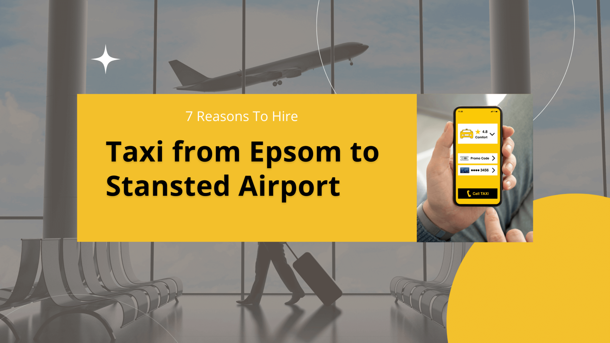 7 Reasons To Hire Taxi from Epsom to Stansted Airport Station Cars Epsom
