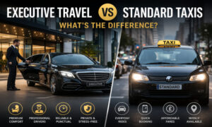 executive travel vs standard taxis