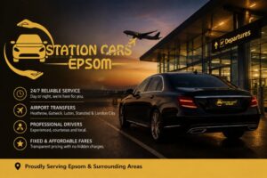 Low Cost Airport Transfer in Epsom